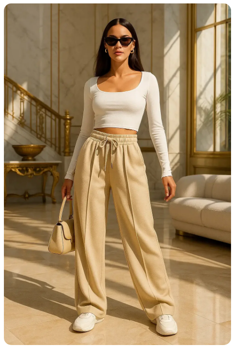 Jogger Bota Recta Dama