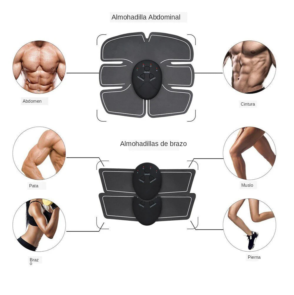 Electroestimulador EMS Portátil – Tonifica, Relaja y Fortalece tus Músculos