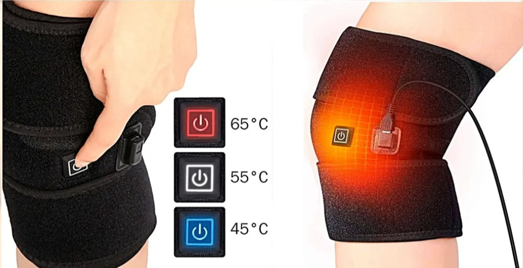 Rodillera Térmica Ajustable con Calor Terapéutico