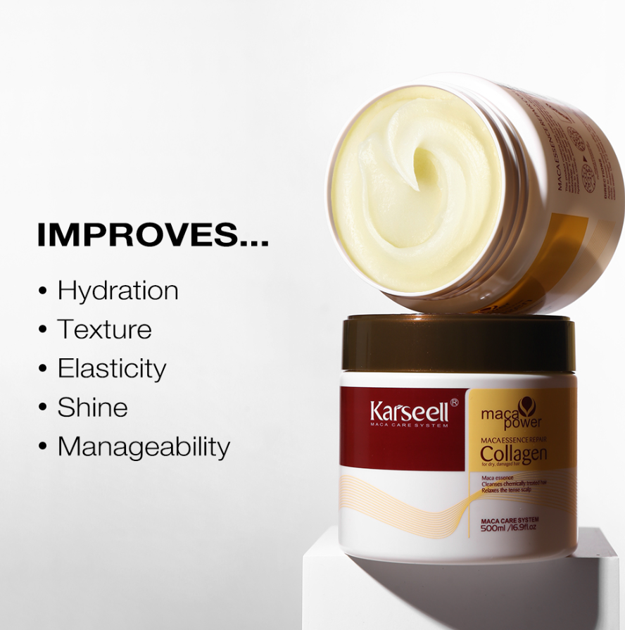 Karseell Mascarilla Capilar de Colágeno – Reparación Intensiva