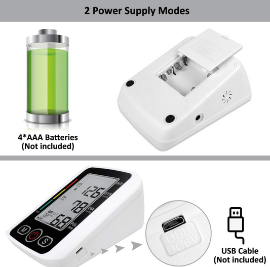 Monitor De Presión Arterial y Cardiaco X-180 | Automático, Voz en Español, USB
