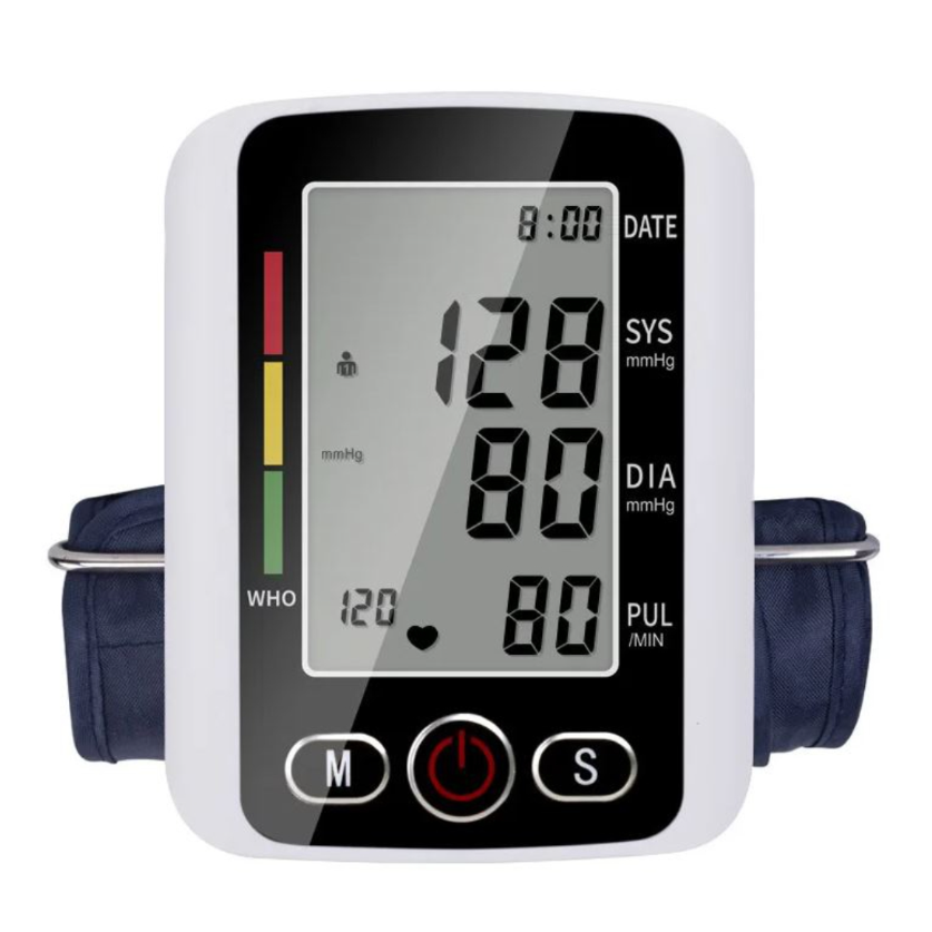 Monitor De Presión Arterial y Cardiaco X-180 | Automático, Voz en Español, USB