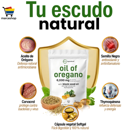 ACEITE DE OREGANO MICROINGREDIENTES