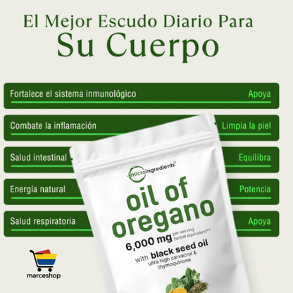 ACEITE DE OREGANO MICROINGREDIENTES