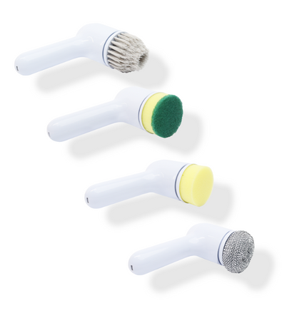 Cepillo Eléctrico de Limpieza con Pantalla Digital – Recargable y Resistente al Agua