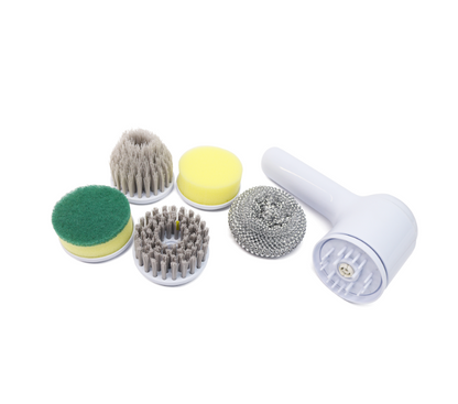 Cepillo Eléctrico de Limpieza con Pantalla Digital – Recargable y Resistente al Agua