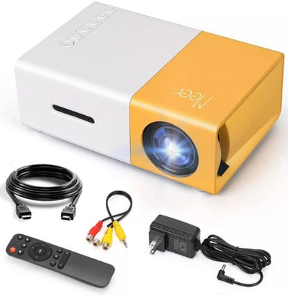 Mini Proyector LED YG300 – Tu Película en Cualquier Lugar