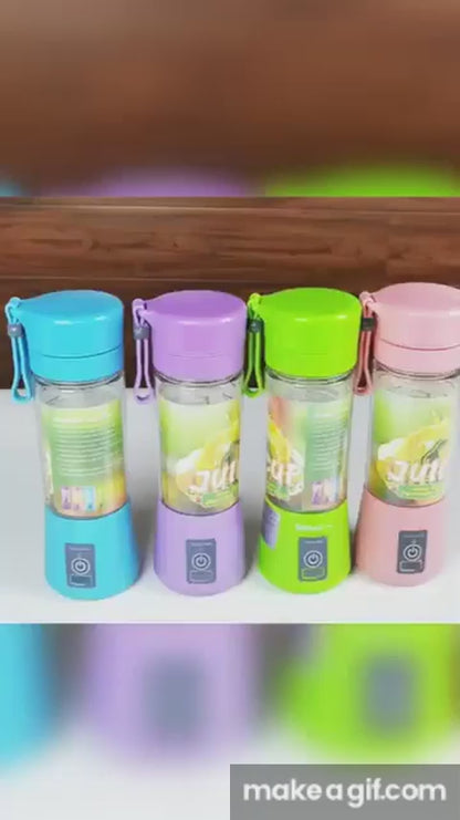 Mini Licuadora Portátil Recargable – Ideal para Jugos y Smoothies al Instante